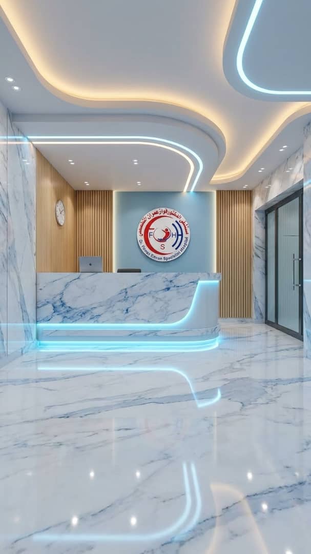 الديكورات الداخلية والتجارية — نماذج خدمات أرتك في ذمار