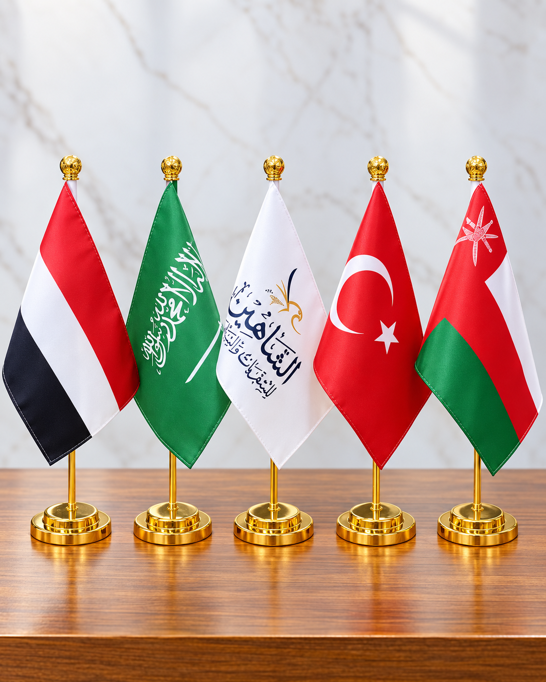 أعلام مكتبية مخصصة