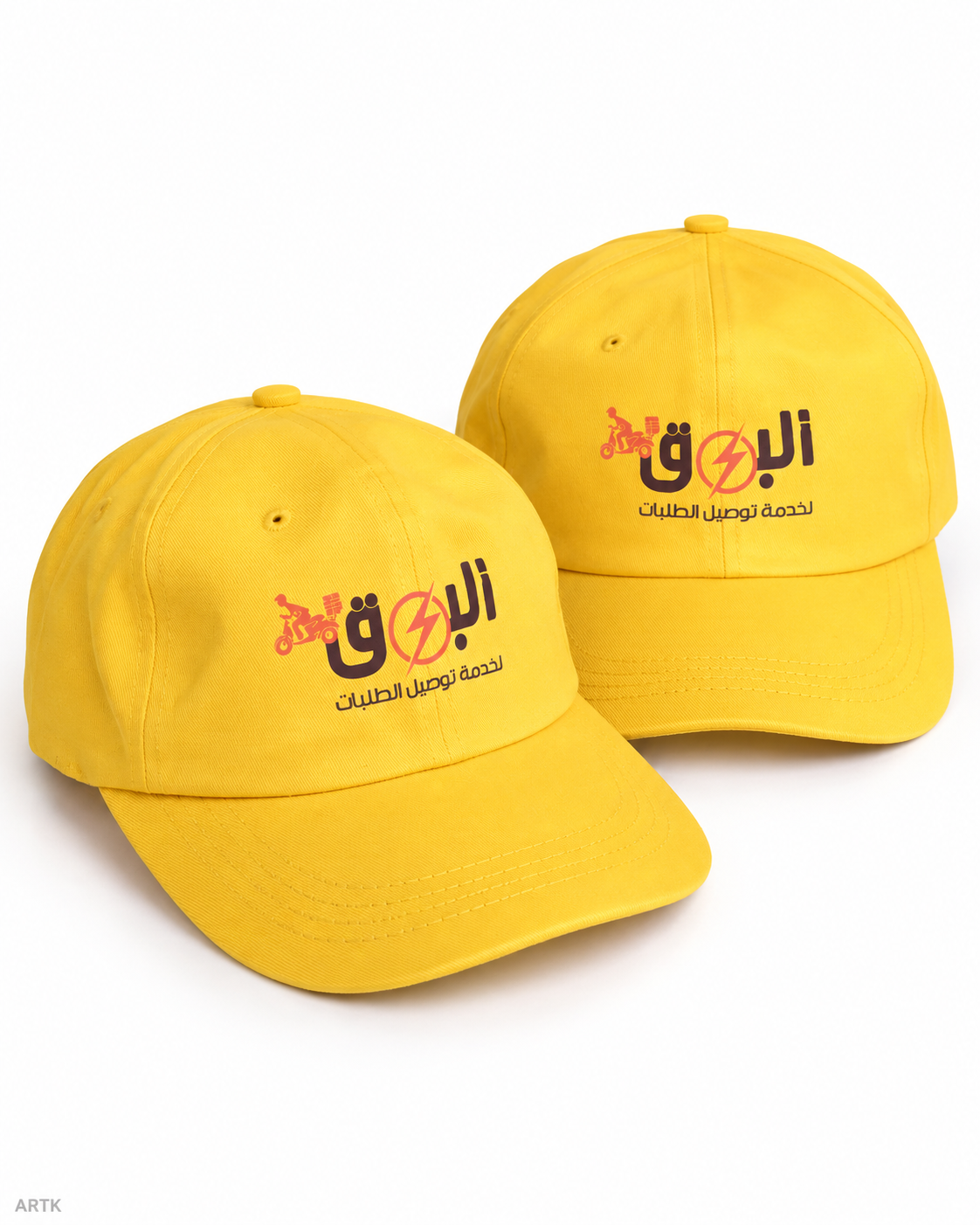 قبعات دعائية مطبوعة بالشعار