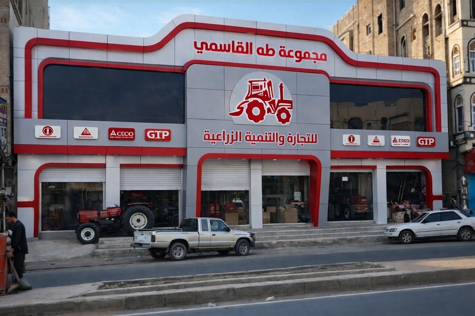 واجهة مجموعة طه القاسمي