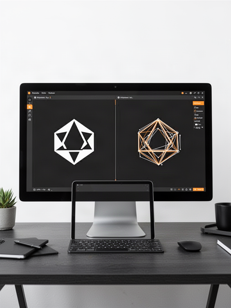 تحويل شعار إلى Vector